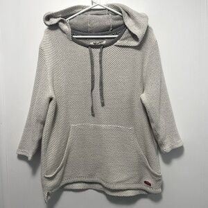 Cozy Roxy Cream Hooded Women's Top